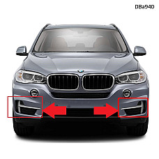 Тунинг лайсни за решетки на халогени за предна броня BMW X5 F15 (2010–2018) – DBa940 - Sellzone.bg Тунинг лайсни за решетки на халогени за предна броня BMW X5 F15 (2010–2018) – DBa940